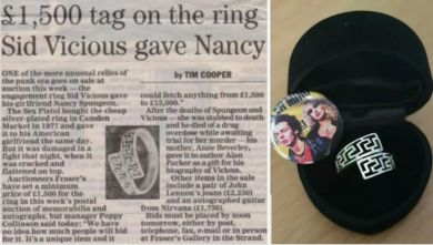 Sid & Nancy Ring