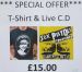 T-shirt & C.D offer
